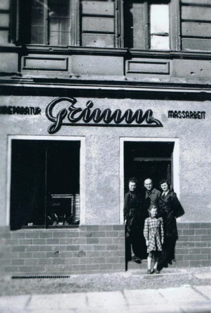 Grimms Schuhe Berlin-Wedding 1929 Grimms Schuhe in Berlin-Wedding im Jahr 1929